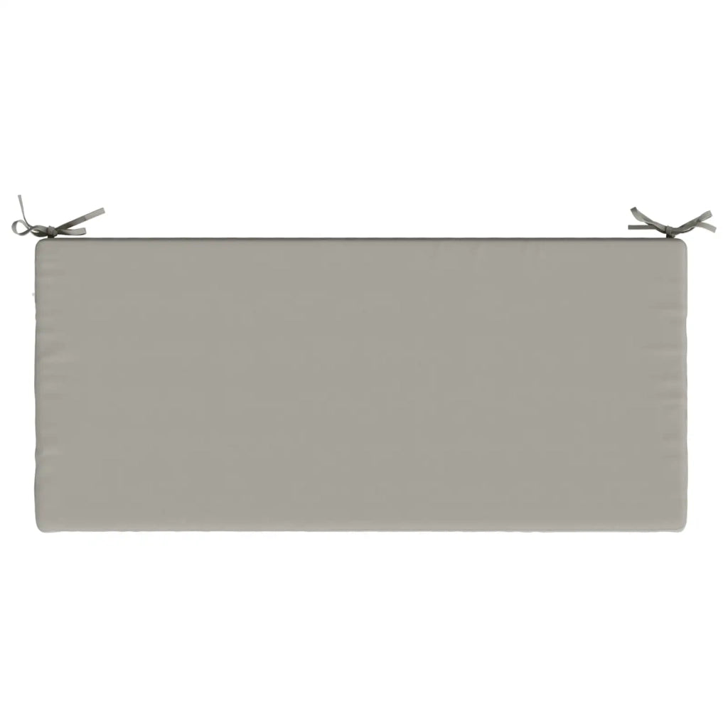 Cuscino per panchina SOEST 100% Poliestere Grigio 949292