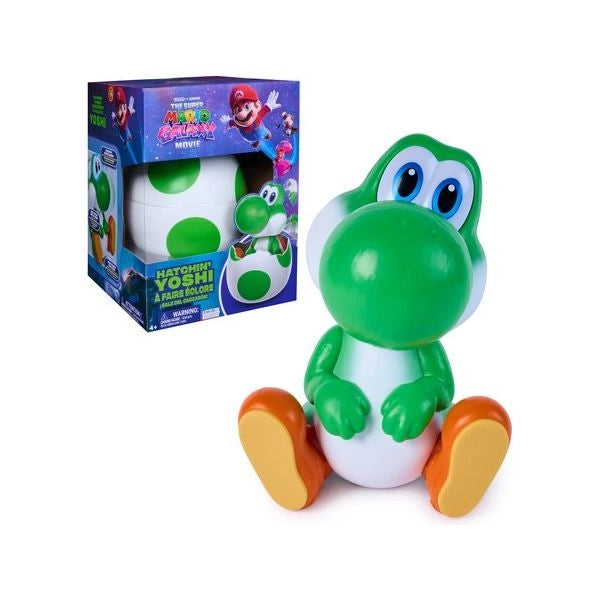 Animale interattivo spin master 6076644 super mario uovo con yoshi int