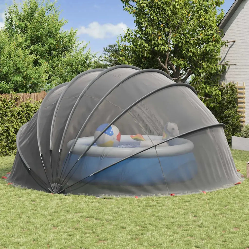Dome Piscina 592 x 590 x 275 cm Nero 42001135