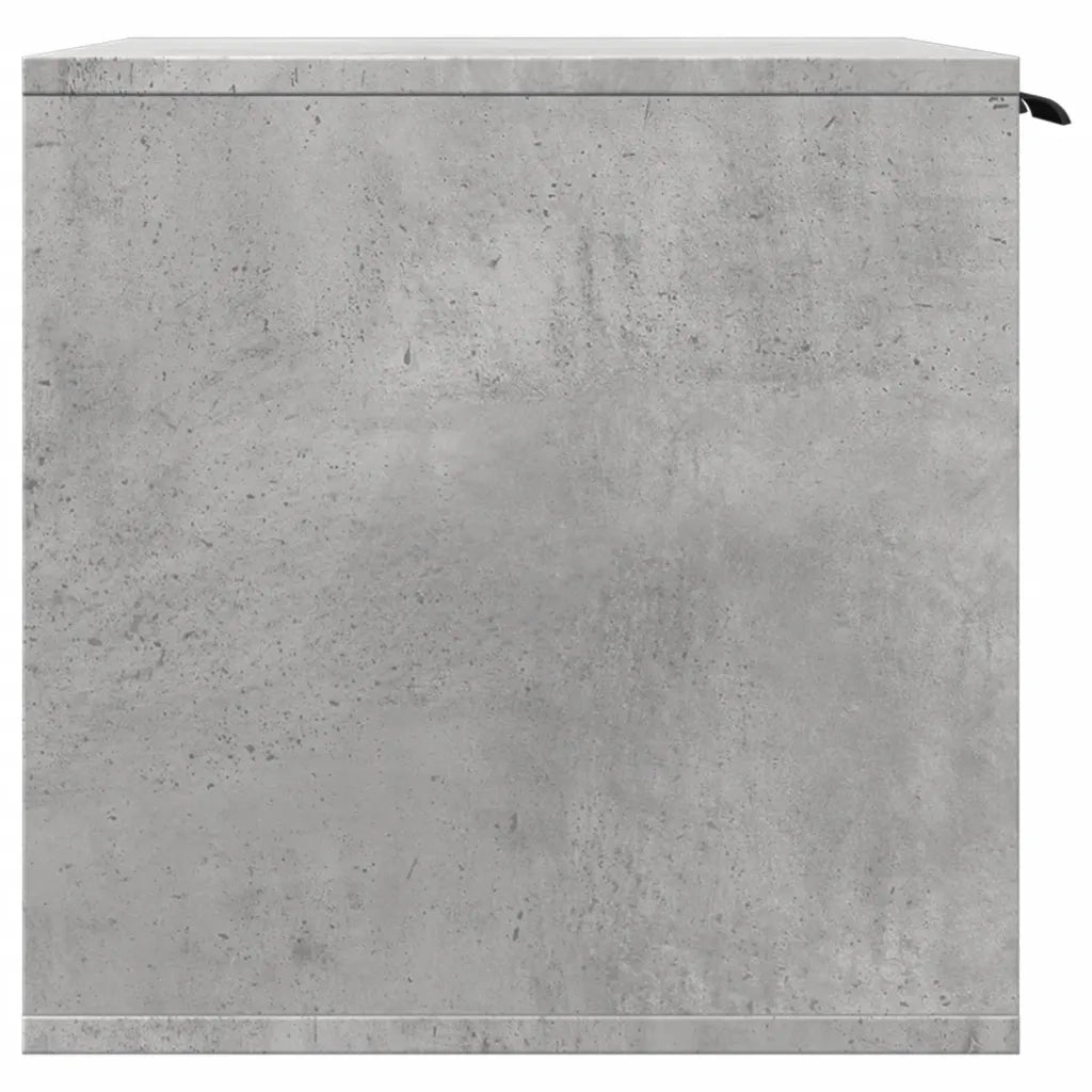 vidaXL Recinto Lettiera Gatti Grigio Cemento 60x40x40 cm in Truciolato