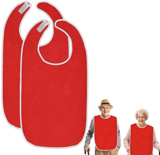 Impermeabili per cucina - 2 pezzi - Riciclabili - Lavi e asciuga - Chiusura con adesivi - Dimensioni grandi 72x44 cm - Grembiule