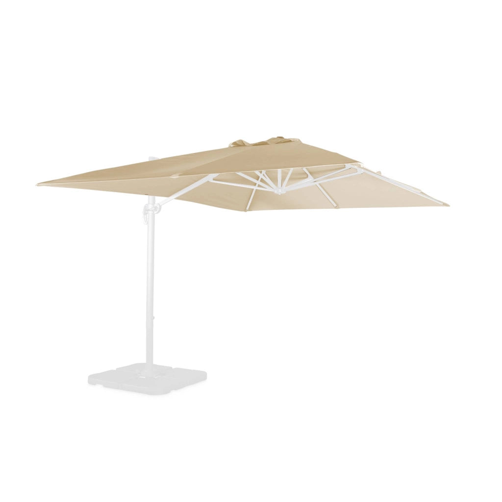 Tessuto di ricambio per ombrelloni wimereux 3x4m, beige