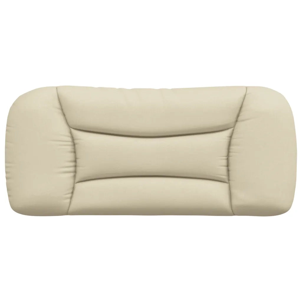 Cuscino Testiera Hvar Crema 80 cm in Tessuto CFW8132563