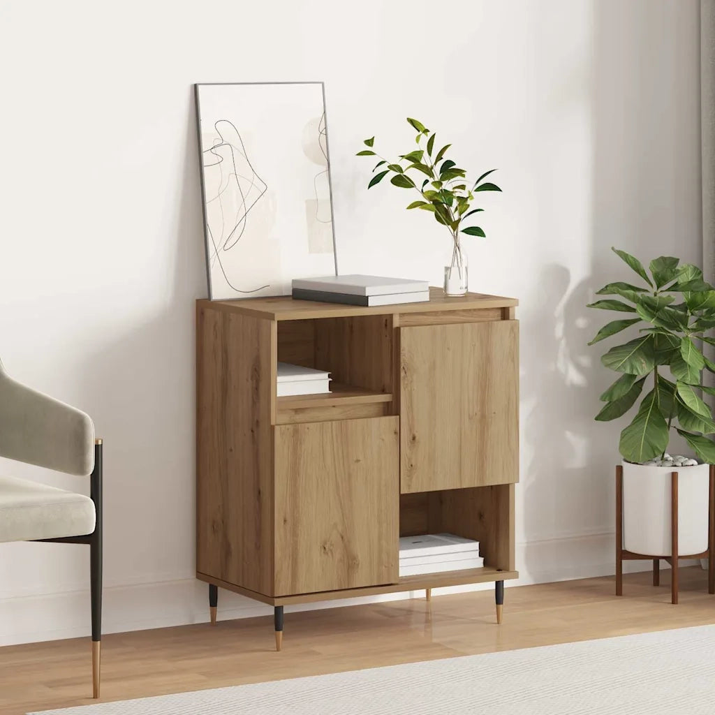 Credenza-Buffet-Armadio da cucina Rovere artigianale 60 x 35 x 70 cm 297764