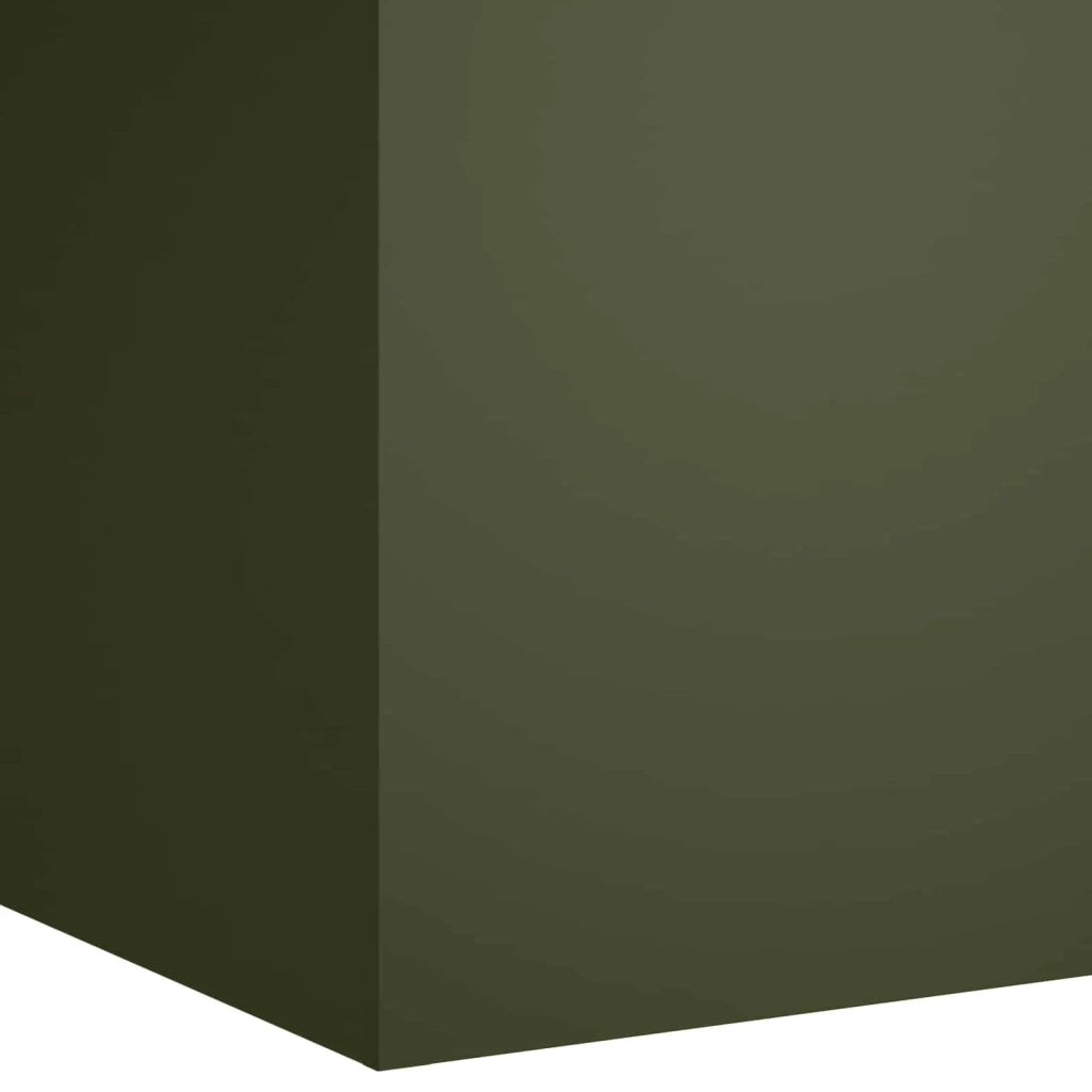 Vaso da giardino Verde Oliva 40 x 40 x 60 cm 8005879
