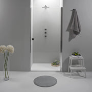 PORTA DOCCIA NICCHIA ELITE 80 CM BATTENTE TRASPARENTE