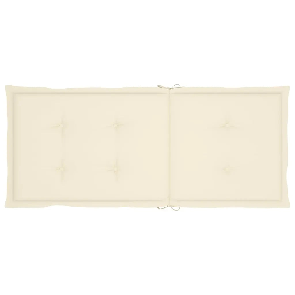 Sedie Reclinabili da Giardino con Cuscini 8 pz Massello di Teak 3072543
