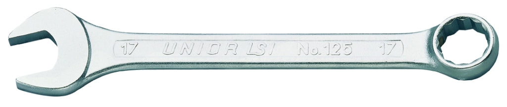 Unior CHIAVE COMBINATA FORCHETTA/POLIGONALE Art. 125/1 mm. 12x12 4.00 pz