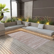 Tappeto da Esterni ARAKIL Marrone 120x180 cm in PP 310441