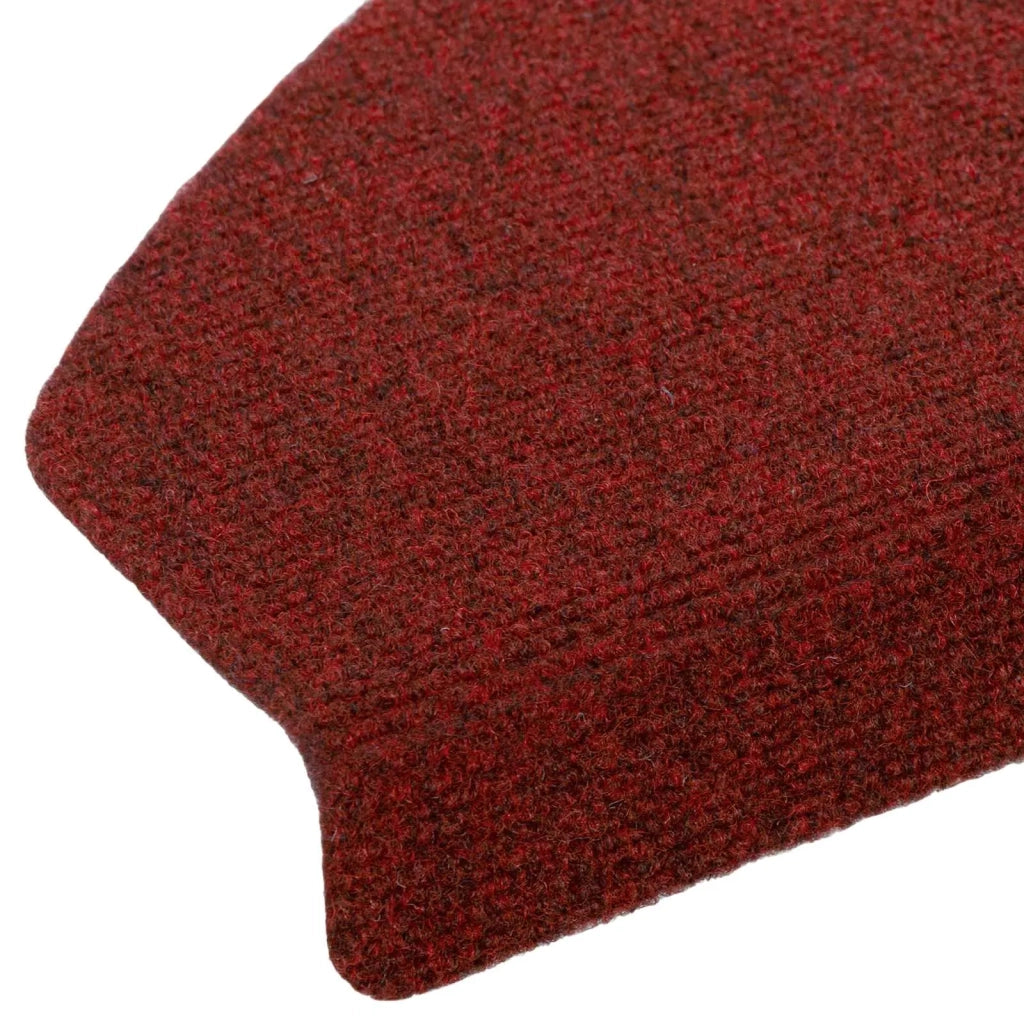 Tappetini per scale autoadesivi 15 pz | Gradini per Scale Rosso Bordeaux