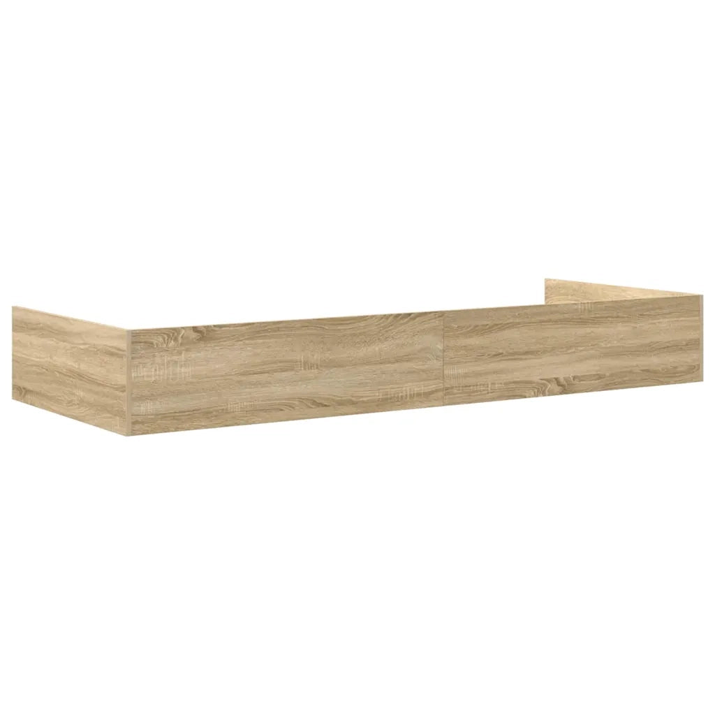 Struttura del letto Rovere Sonoma 90 x 190 cm Legno multistrato 3335247