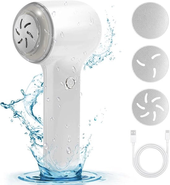 Pulitore elettrico per piedi con lametta per eliminare calli - Pedicure professionale per pelle morta