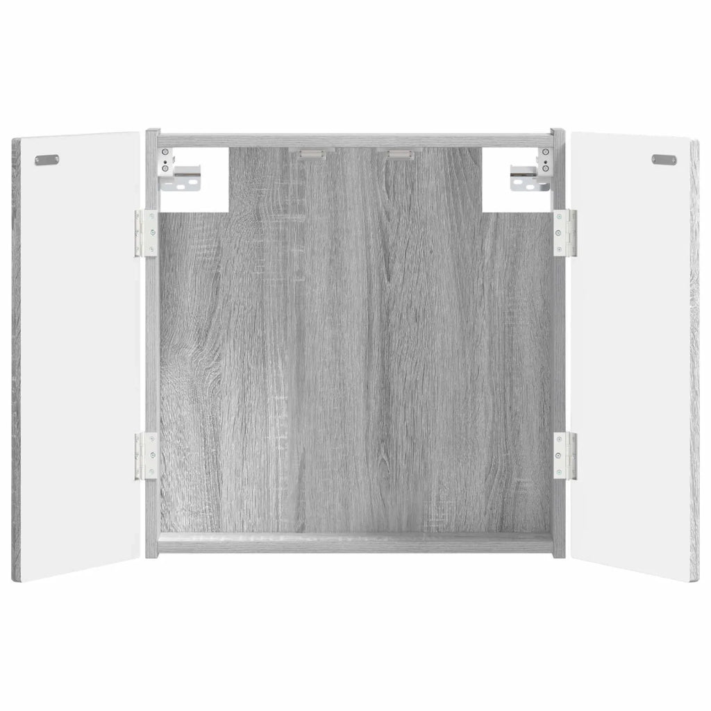 Armadio per Dartboard ARNHEM Sonoma grigio Legno ingegnerizzato 896671