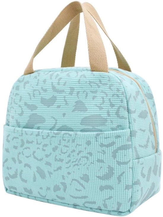 Borsa da picnic per uomo e donna, 6L mini zaino termico, piccola borsa isolata per lavoro, scuola, picnic, viaggi (6L, blu)