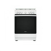 Indesit Cucina A Gas 4 Bruc.forno Elet.75lt 60x60 Bianco Is67g4phw/e/1