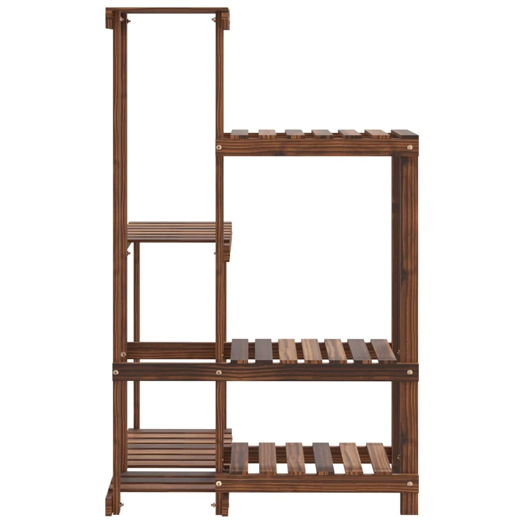 Portafiori/portapiante 62,5 x 61,5 x 101,5 cm legno massello di abete marrone 02_0045213
