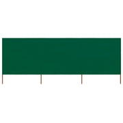 Paravento/paravento pieghevole a 3 pannelli x tessuto 400 x 160 cm verde 02_0008811