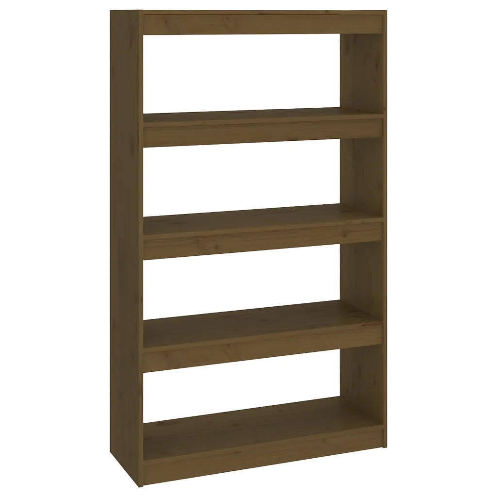 Libreria/Divisorio Ambra 80x30x135,5 cm Legno Massello di Pino 808196