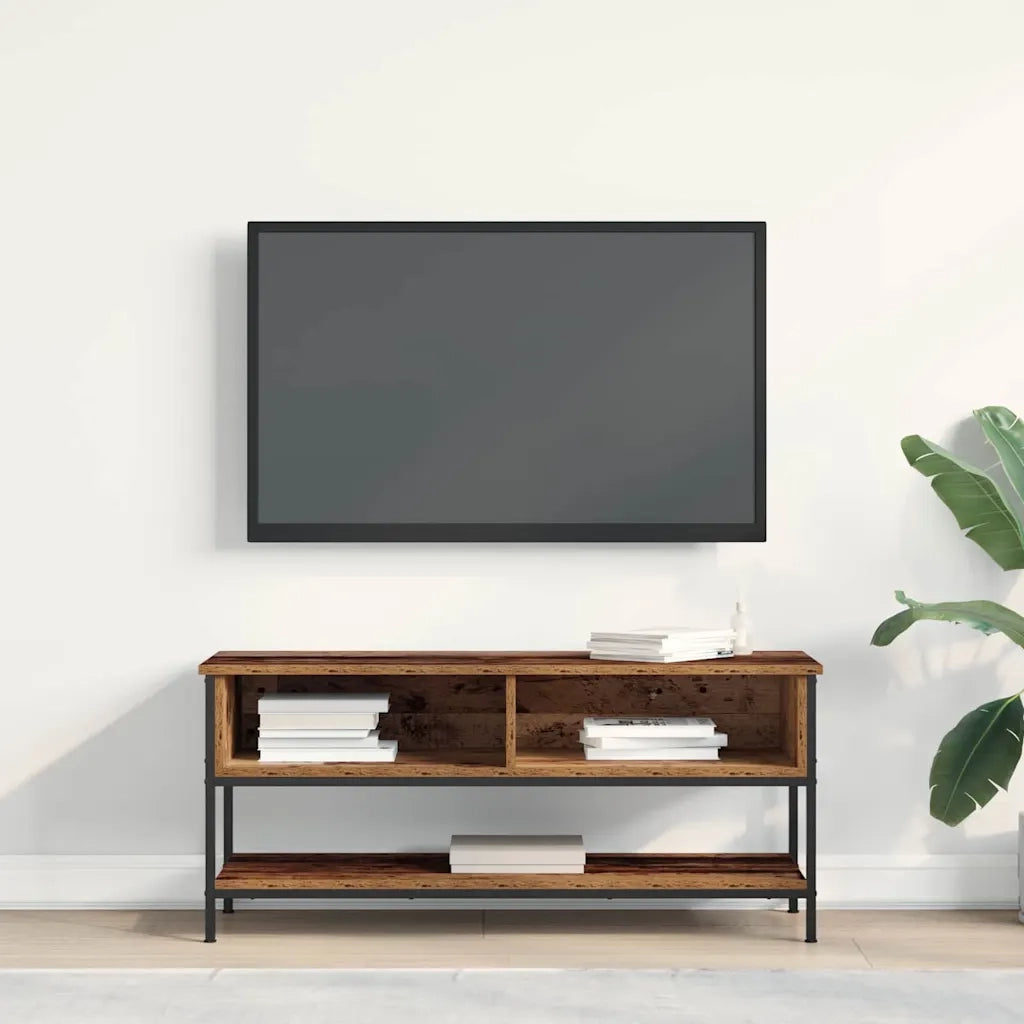 Set mobile TV-Credenza per TV Legno vecchio 100 x 35 x 45 cm Legno multistrato