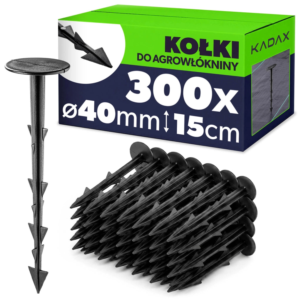 KADAX Szpilki do agrowłókniny 15cm 300szt <1> K174