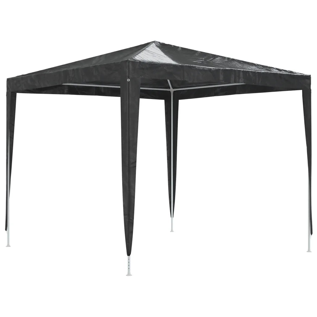 Gazebo | Pergolato Professionale 2,5x2,5 m Antracite 90 g/m2