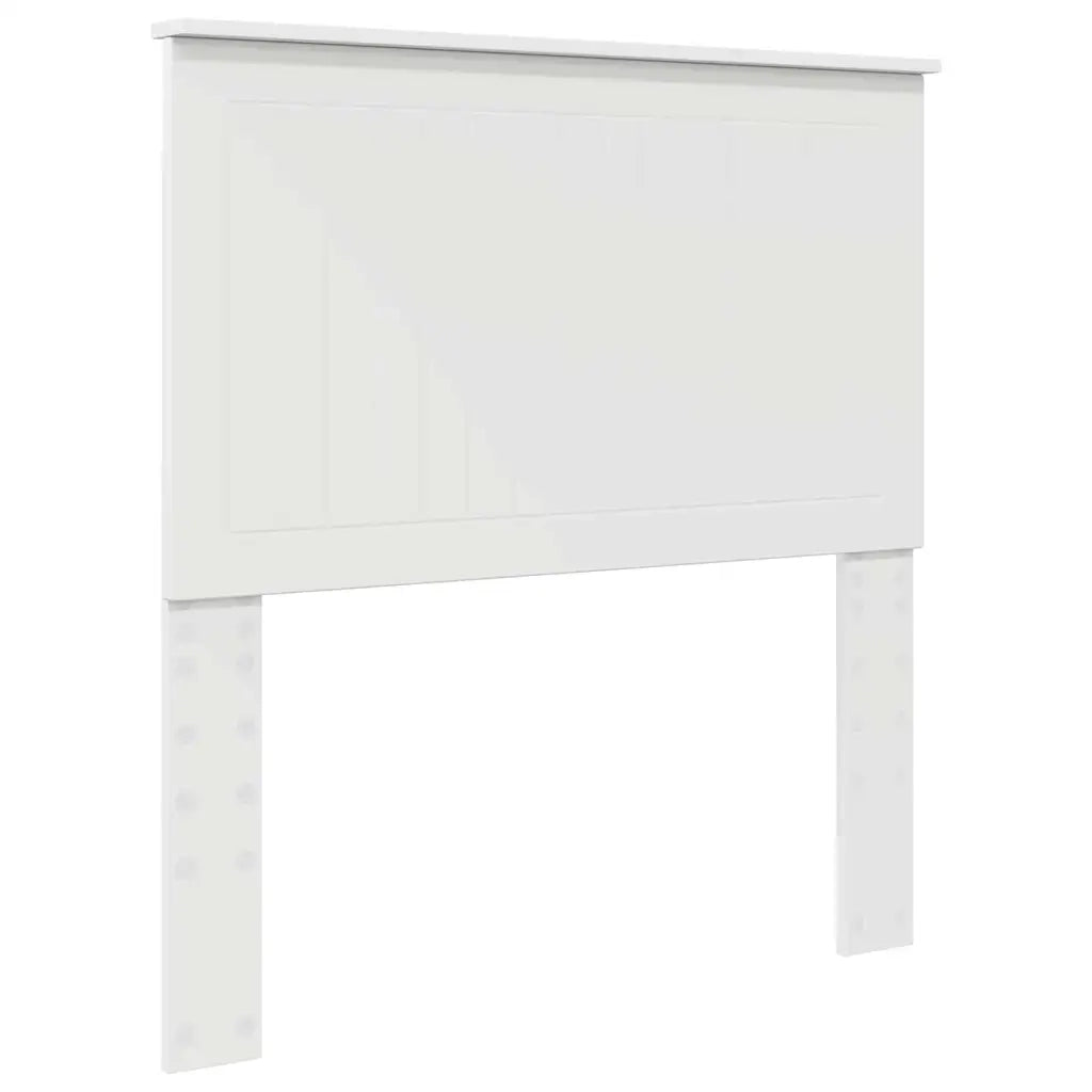 Testiera-Testata-Testiera Decorativa Bianco 90 cm Legno multistrato 146952
