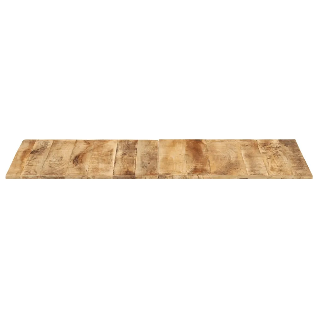 Piano Tavolo in Legno Massello di Mango 15-16 mm 140x60 cm 286015