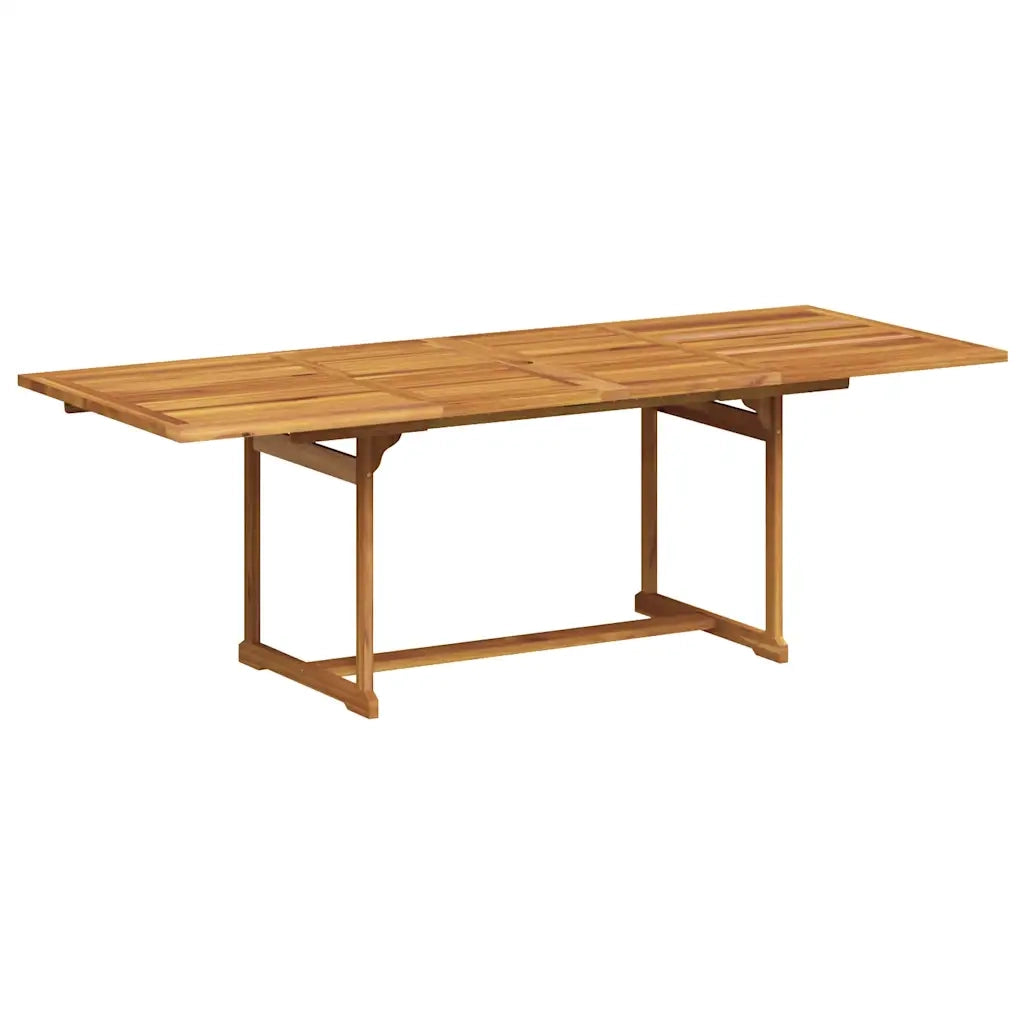 Set Pranzo da Giardino 7pz Legno Massello di Acacia e Textilene 3279306