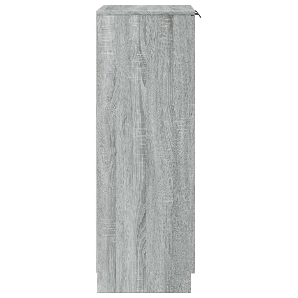 Scarpiera Sonoma 59 x 35 x 100 cm in legno ingegnerizzato grigio 02_0043426