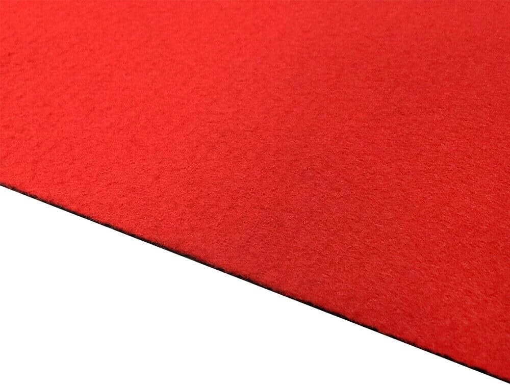 Passatoia Moquette Rossa 100x5000 Cm Antiscivolo Cerimonia Evento Fiera Corridoio Negozio Marciapiede