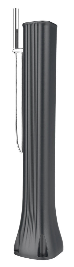Doccia Solare da Giardino 23L Miscelatore e Doccetta Mobile Arkema Happy Go Grigio Antracite