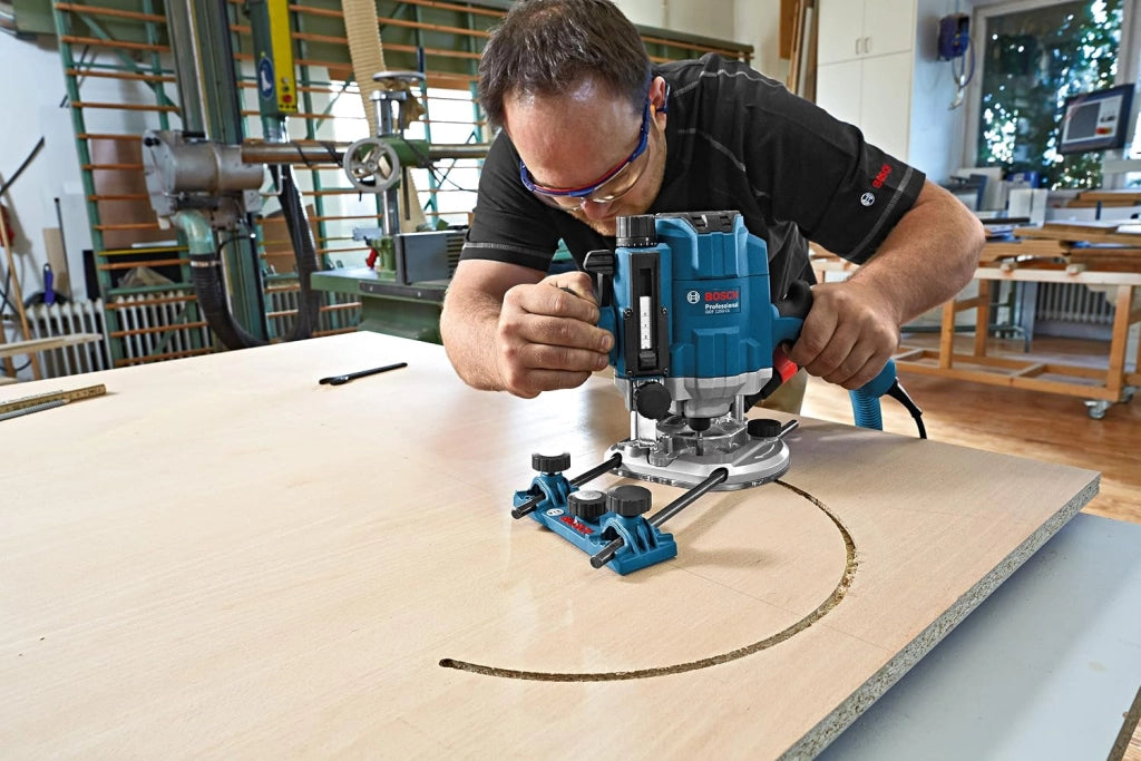 Bosch 30x Set misto frese PRO, 30 pz (per Legno tenero, Legno duro, Ø 4-35 mm, Professional Accessorio Fresatrice portatile, Rifilatore)