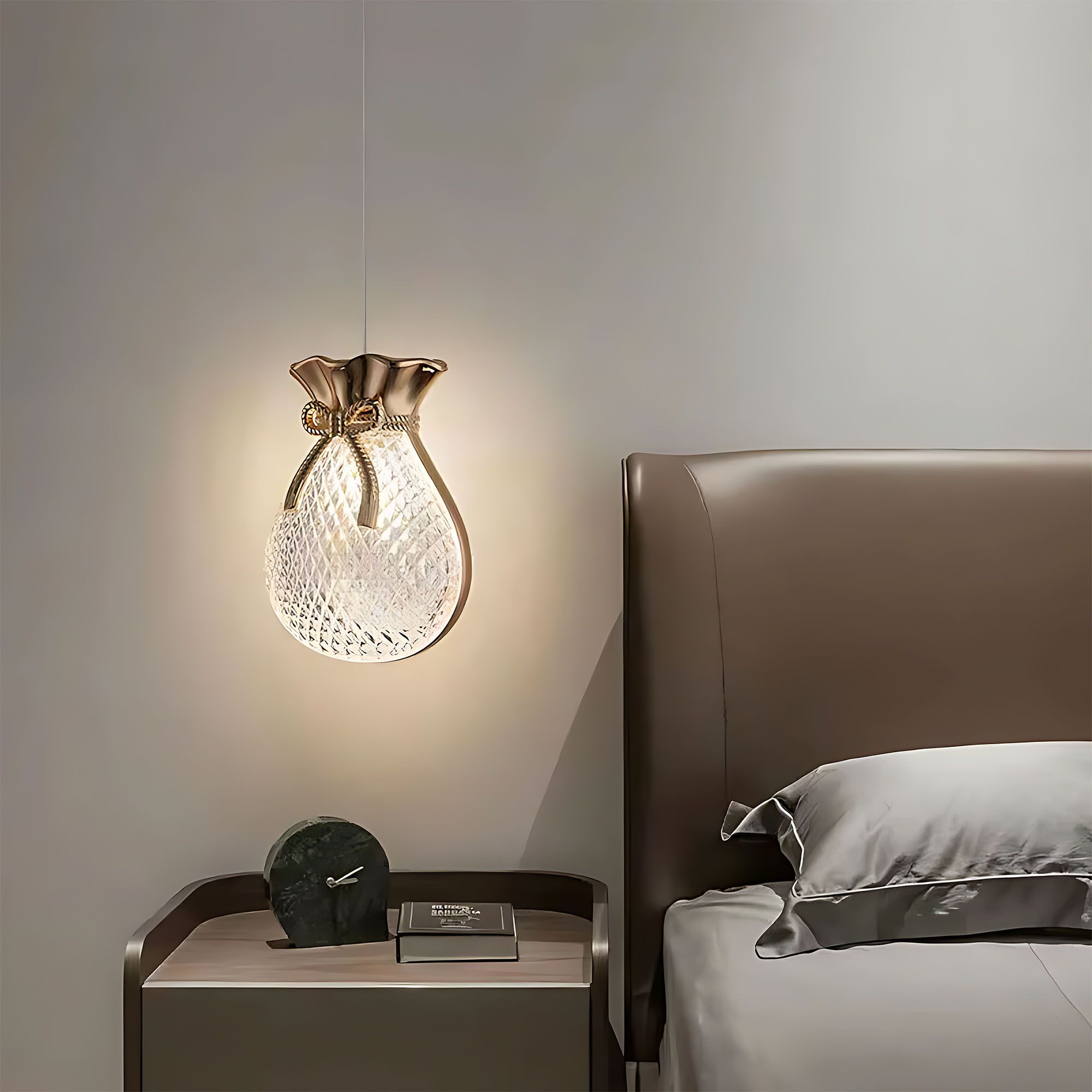 Lampada A Sospensione Da Soffitto Lhj107-1cp Light Rose Gold