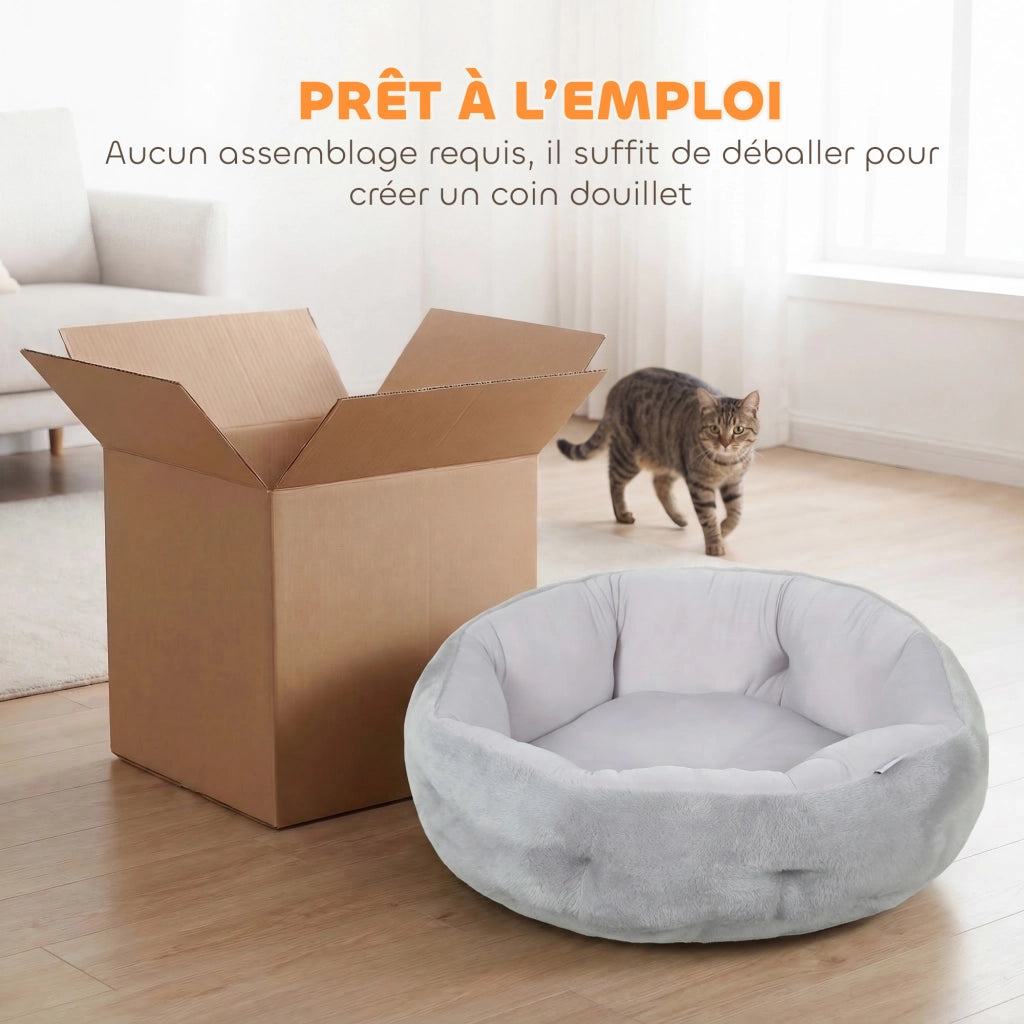Letto per Gatti Reversibile ¨C Zephmum ¨C Grigio Chiaro