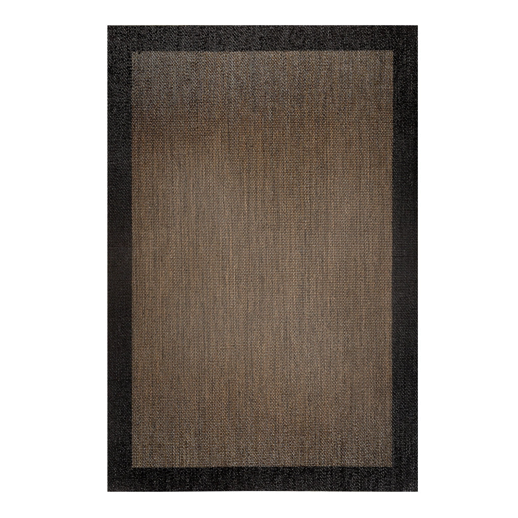 Tappeto vinilico di alta qualità bronzo-nero 200x290