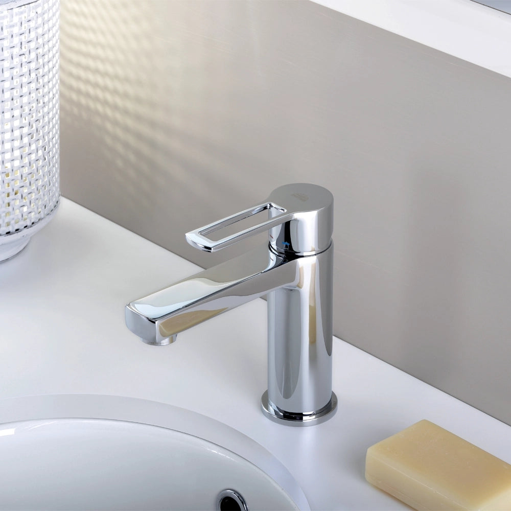 Paffoni set miscelatori lavabo, bidet senza scarico e incasso doccia deviatore 2 vie cromato mod. Ringo