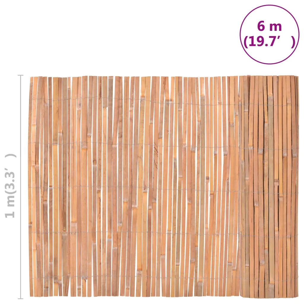 Recinzione in BambÃ¹ 100x600 cm cod mxl 54770