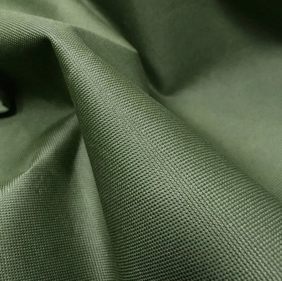 Telaio in Canapa Duro e Resistente 600D, Impermeabile e Resistente all'Acqua, Venduto per Metro, Verde Oliva 2 Metri (200cm x 150cm)
