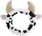 Cintura per capelli morbida Flanel - Cintura per donne - Cintura a forma di orecchie di bue - Accessori per cosplay - Regali per feste - Dimensioni 19 x 6 cm