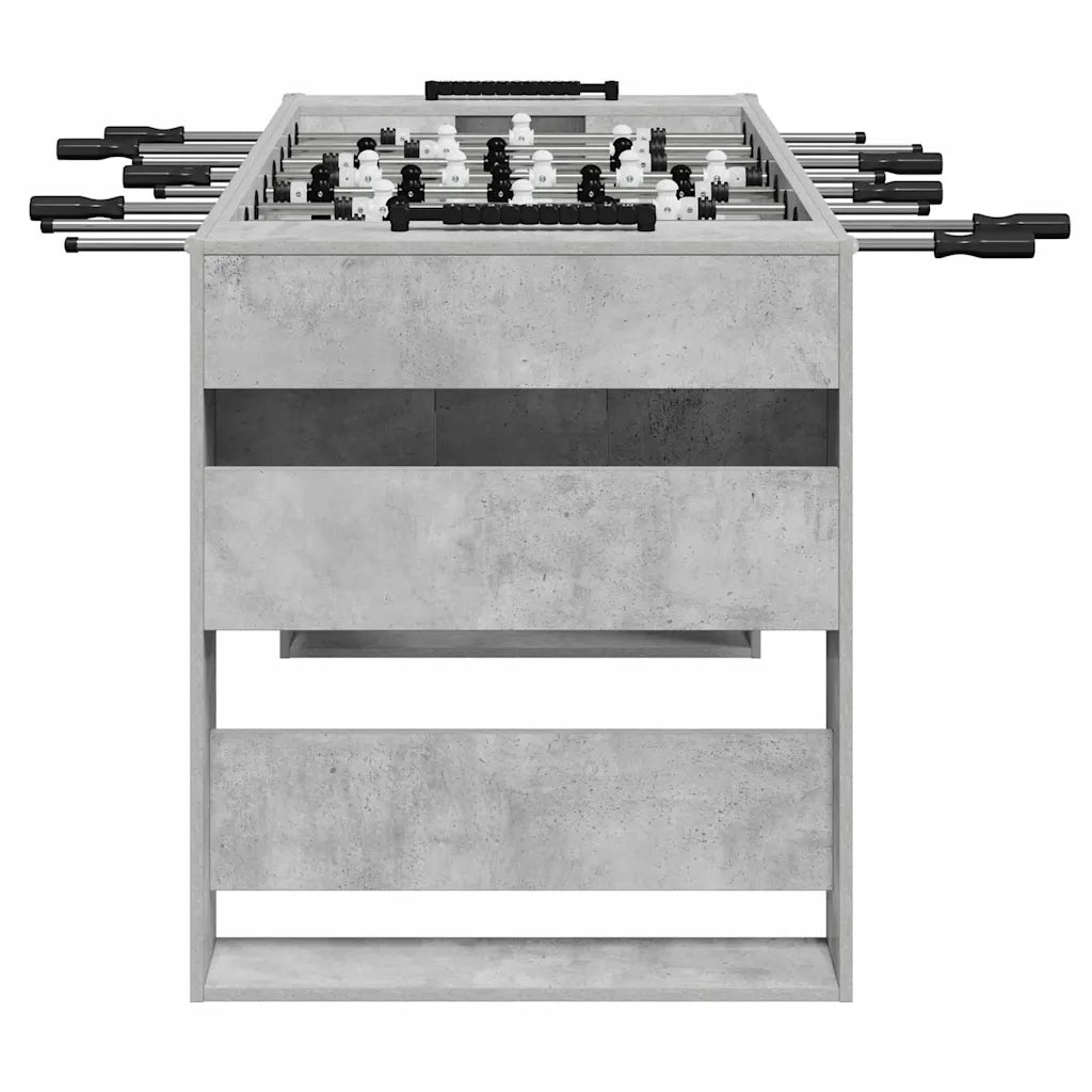 Tavolo da Foosball Grigio Cemento 146,5 x 74 x 85 cm CFW4666017