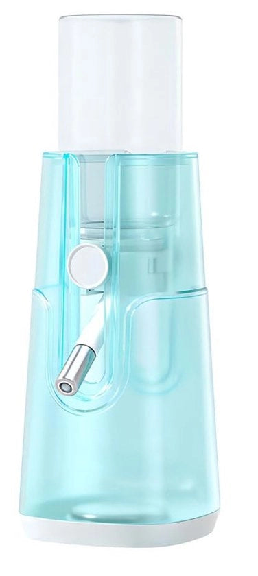 Dispensatore di acqua per cavia 120 ml - Senza gocce - Base antiscivolo - Acciaio inossidabile - Resistente ai morsi - Facile da pulire - Flessa per animali