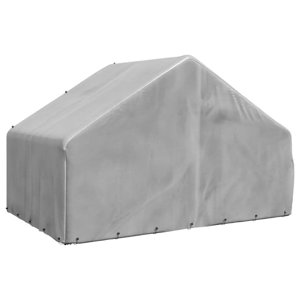 Cuccia per cani da esterno con copertura 3x2x1,9 m in acciaio zincato 4105409