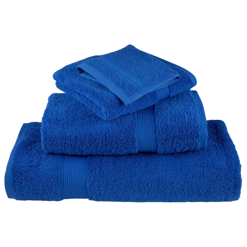 Asciugamani per sauna Premium SOLUND 2 pezzi Blu 80x200 cm 600 g/m² 137194