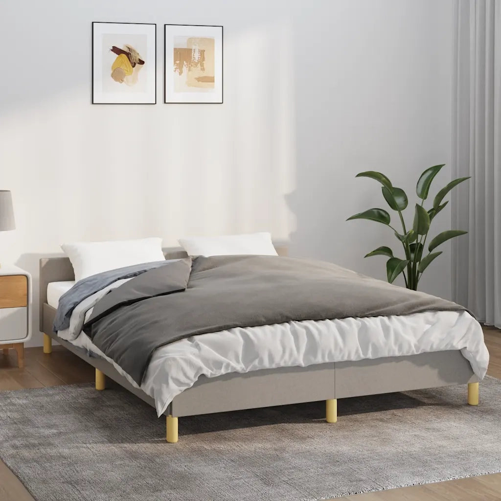 Coperta Ponderata con Copertura Grigia 120x180 cm 5 kg Tessuto 350824