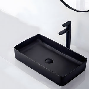 Lavabo Da Appoggio Denis Black Mat