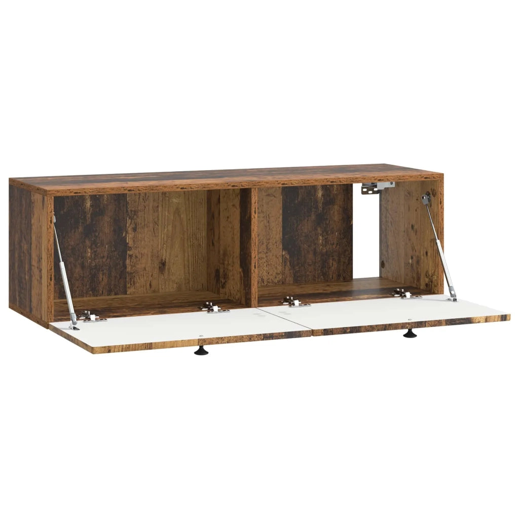 Mobile Porta TV da Muro Legno antico 98 x 31 x 30 cm