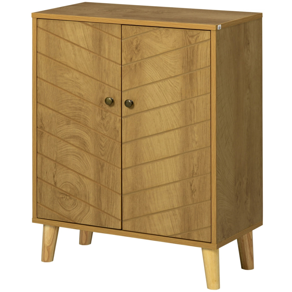 Tavolino Vintage in Legno con Ripiani ¨C zephmum ¨C 60x30x76