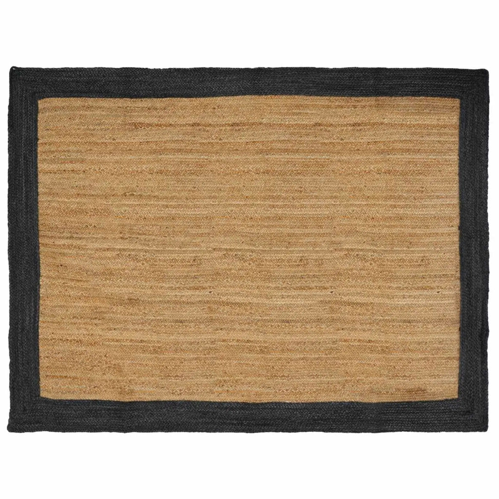 Tappeti per area Naturale e Grigio Scuro 240 x 340 cm Juta 42010698