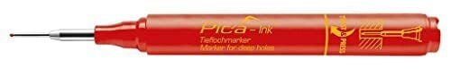 Pica INK Marcatore per Fori Profondi Rosso SB