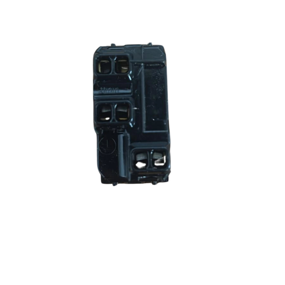 Bticino living now presa 2p+t 16a 250v 1 modulo con alveoli schermati *** colore nero, confezione 1